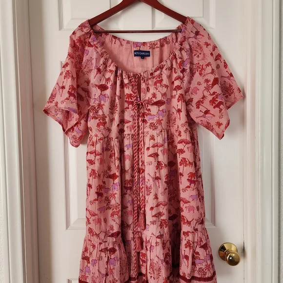 Pink Animal Print Dress by Ro's Garden - Picture 1 of 6